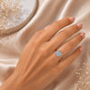 Nature’s Flutter Enamel Ring